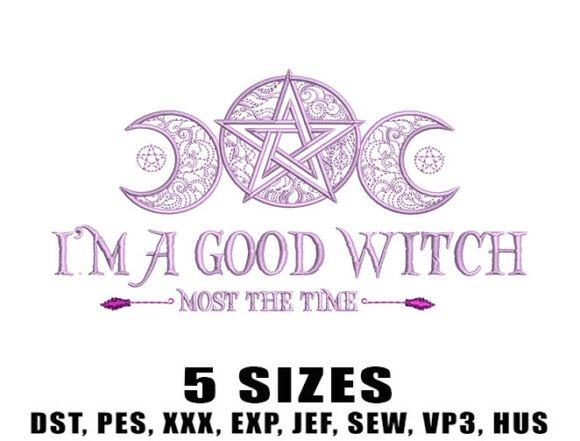 Good Witch Embroidery Design Review