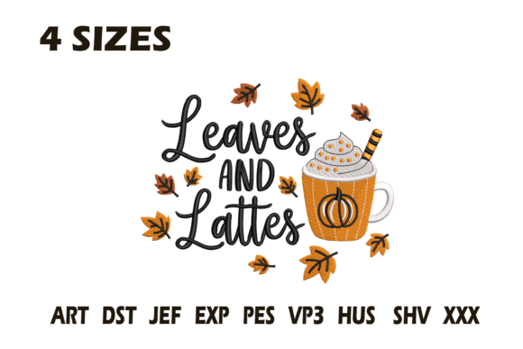 Leaves and Lattes Fall Embroidery Review