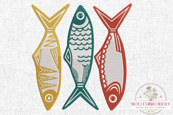 Review: Folk Fish Embroidery Design for Real Projects