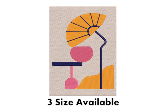 Reviewing the Abstract Modern Embroidery Design