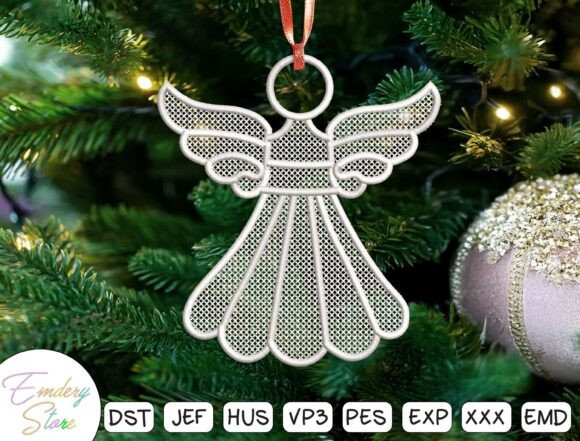 Reviewing the Lace Angel Embroidery Design