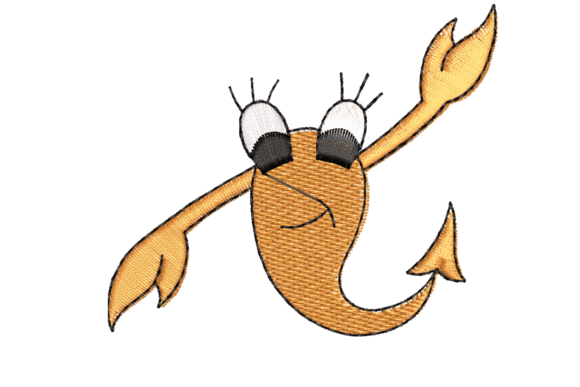 Reviewing the Shrimp Embroidery Design for Holiday Sales