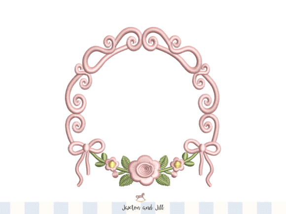 Rose Embroidery Frame Monogram Review